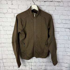 Nau Softshell Jacket Taupe Womens Size Small